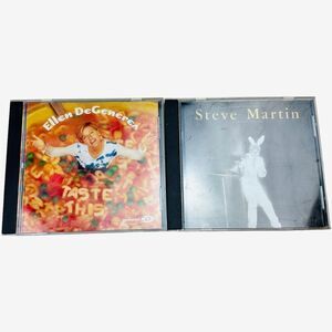 🔥 Ellen Degeneres Steve Martin Comedy on CD Set Bundle